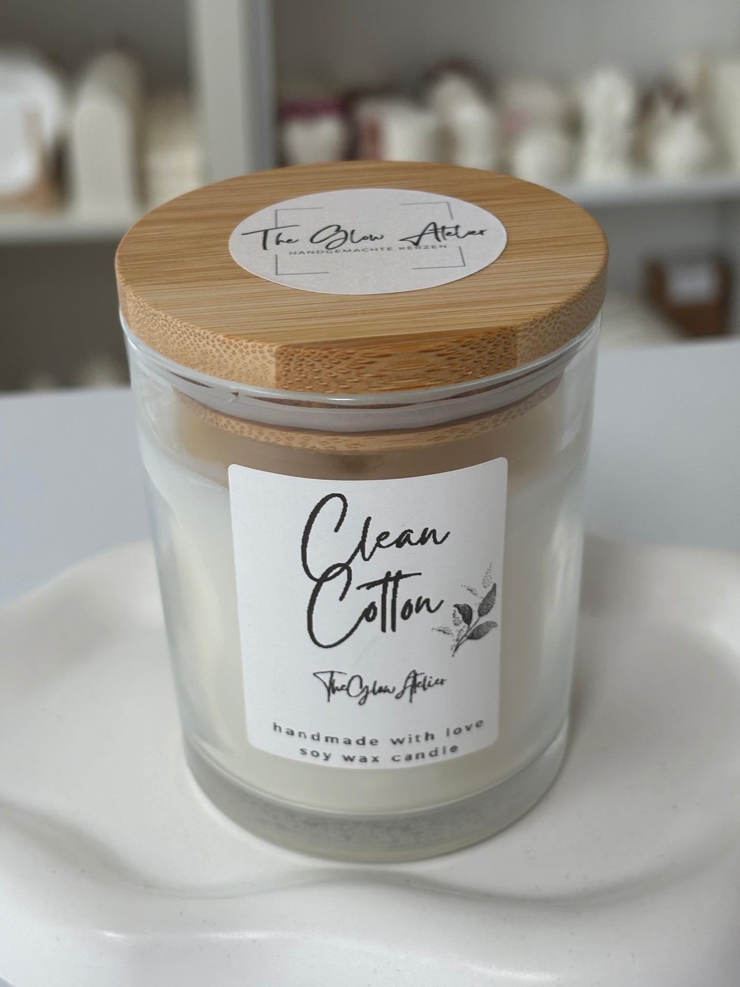 Duftkerze ‚Clean Cotton‘