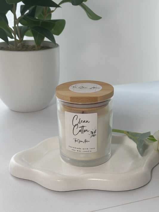 Duftkerze ‚Clean Cotton‘